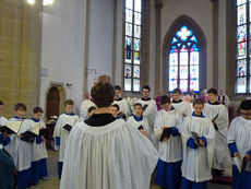 Festgottesdienst zum 50jahrigen Priesterjubiläum von Stadtpfarrer i.R. Geistlichen Rat Ulrich Trzeciok (Foto: Karl-Franz Thiede)